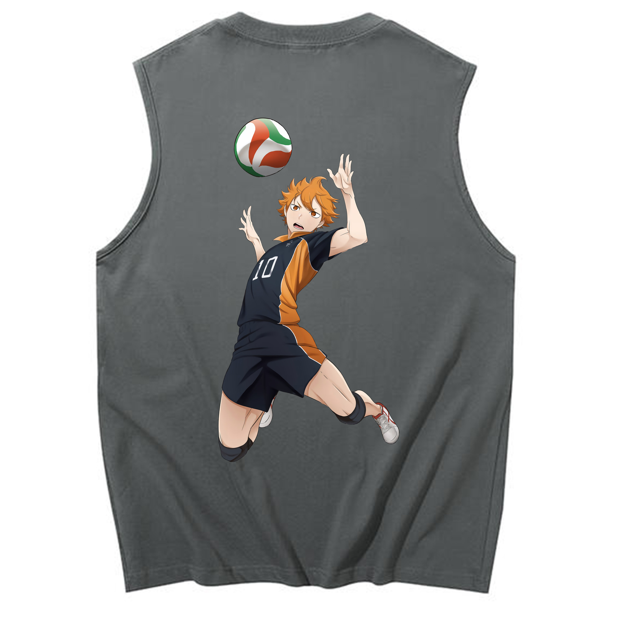 （画像用） ハイキュー!! Haikyu!! コットン100％タンクトップ（背面プリント）